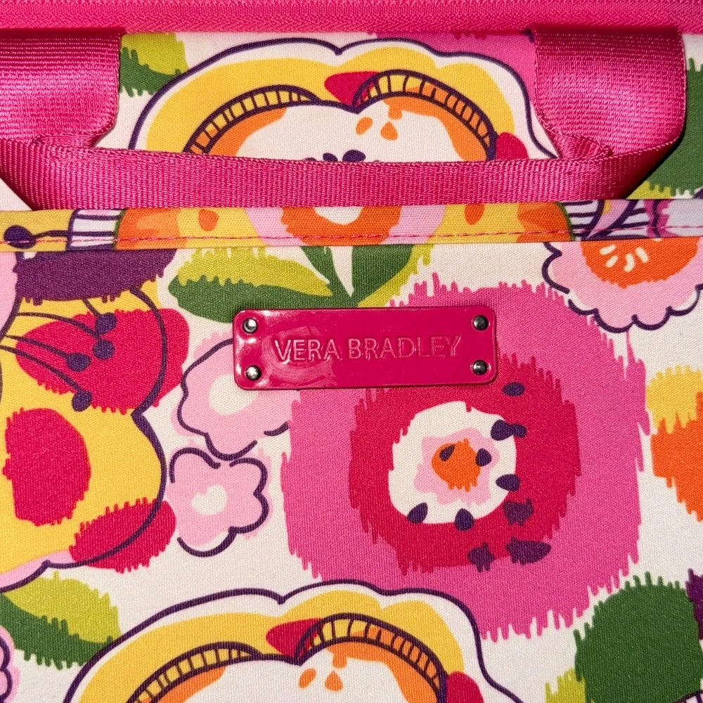 Vera Bradley Colorful Floral Laptop Sleeve